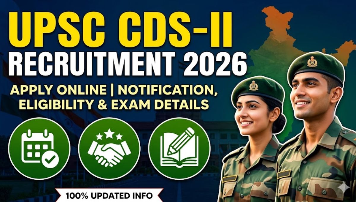 UPSC CDS-II Recruitment 2026